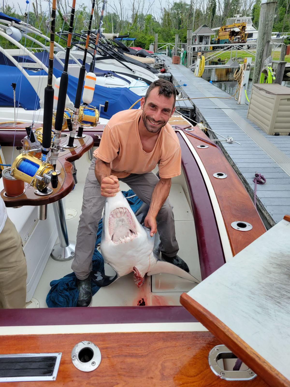 12 Hour Midshore Shark Trip